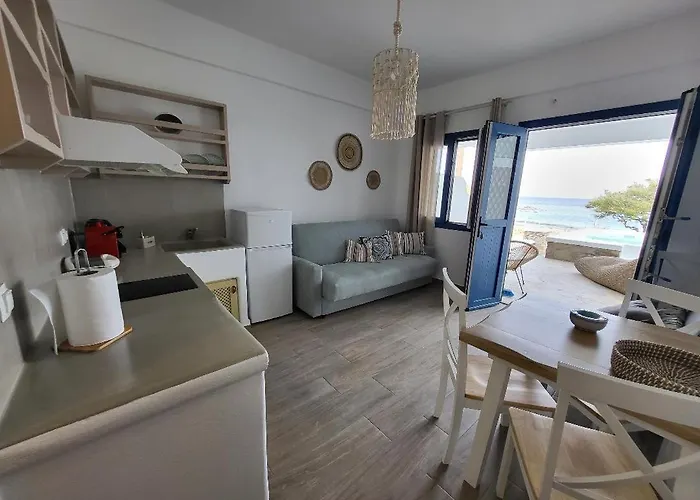 Lareroom 4 σπίτι μπροστά στην παραλία με μικρή πισίνα *