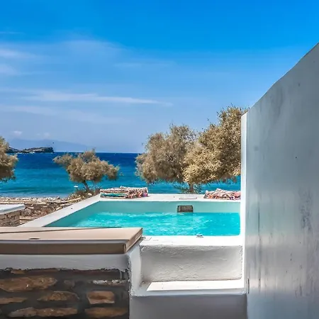 Сasa de vacaciones Lareroom 4 σπίτι μπροστά στην παραλία με μικρή πισίνα *