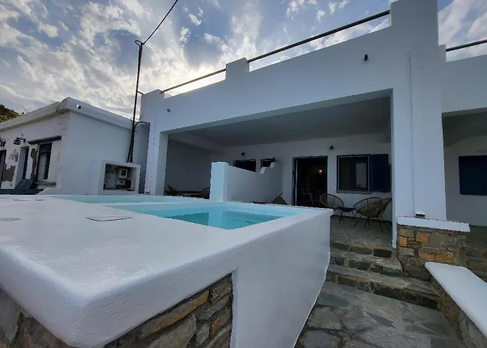 Сasa de vacaciones Lareroom 4 σπίτι μπροστά στην παραλία με μικρή πισίνα *