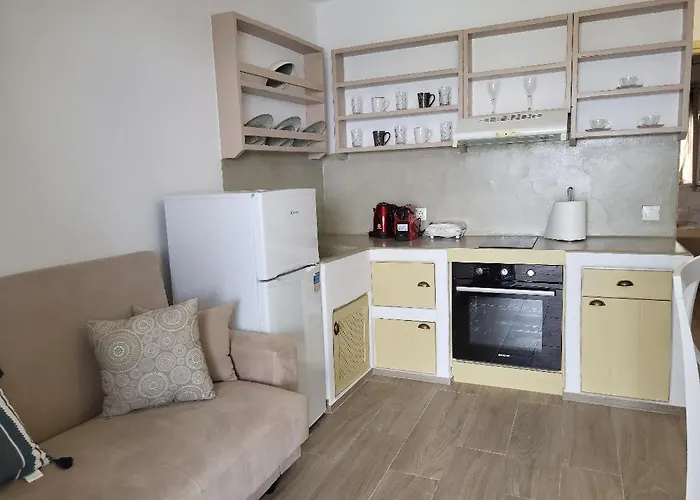 Lareroom 4 σπίτι μπροστά στην παραλία με μικρή πισίνα